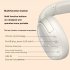 Q6S Gaming Headphones With Detachable Mic Lighting HIFI Triple Frequency Sound Headphones Wireless Wired Modes Folding Headband Over Ear Headsets For PC Tablet 