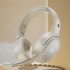 Q6S Gaming Headphones With Detachable Mic Lighting HIFI Triple Frequency Sound Headphones Wireless Wired Modes Folding Headband Over Ear Headsets For PC Tablet 