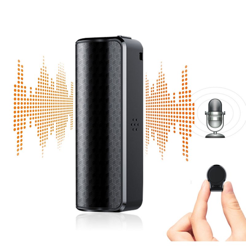 Q70 Super Long Standby Mini Recording Pen Digital Voice Recorder Auto-save Record Files Professional Mini HD Noise Reduction Waterproof  16 GB