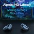 Q80 Wireless Ear Clip Open Ear Headphones Sports Earphones With Built in Mic Power Display Charging Case Earbuds black