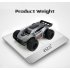 Q88 2 4G 15KM H Remote Control Car Model RC Racing Car Toy for Kids Adults silver