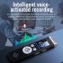 Q88 Hd Noise Reduction Audio Voice Recorder 3072Kbit Recording Pen Mp3 Player for Business Meeting 16GB
