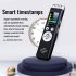Q88 Hd Noise Reduction Audio Voice Recorder 3072Kbit Recording Pen Mp3 Player for Business Meeting 16GB