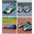Q89 1 20 Remote Control Car Four wheel Drive Racing Car with Light and Music blue