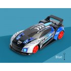 Q89 1 20 Remote Control Car Four wheel Drive Racing Car with Light and Music blue