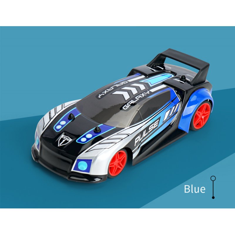 Q89 1:20 Remote Control Car Four-wheel Drive Racing Car with Light and Music blue