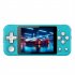 Q90 Handheld Game Console 3 0 Inch Screen Mini Retro Rechargeable Game Console with 2000 Classic Games Blue 64GB
