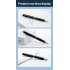 Q90b Recorder Hd Noise Reduction Business Meeting Recording Pen with Led Light Player for Student Class 8gb