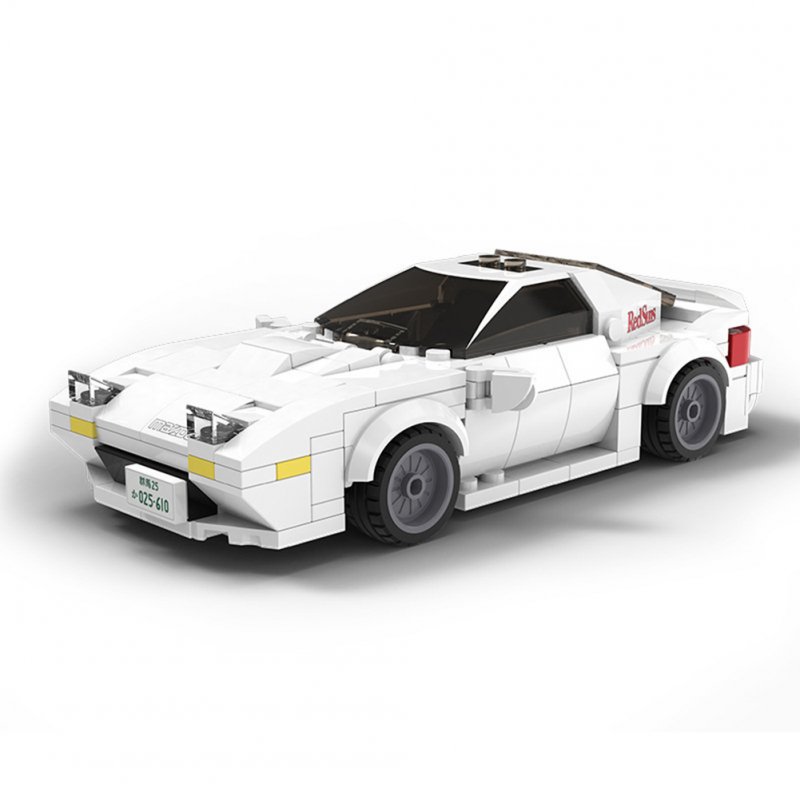 1:24 Assembled  Building  Block  Car  Toys C55012 / C55013 / C55014 Racing Vehicle Model Ornaments AE86 / FC35 Holiday Gifts For Children C55013【FC35】