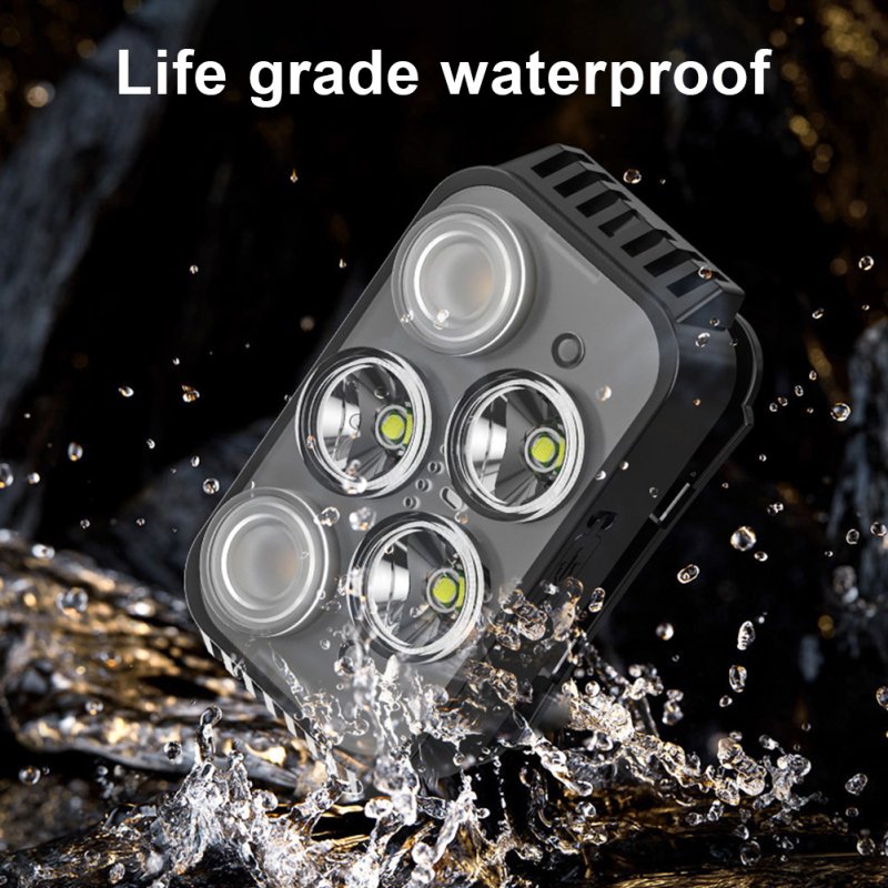 LED Headlamp Flashlight 6 Modes Head Lamp USB Rechargeable Waterproof Head Flashlight For Outdoor Fishing Hiking Camping 