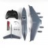 QF005 US C 17 Y 20 Remote Control Transport Aircraft Fixed Wing Foam Remote Control Glider Model Toys Ch 20