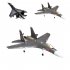 QF009 Remote Control Airplane 4CH Su35 Fighter Foam Aircraft Fixed Wing RC Glider Birthday Xmas Gifts for Boys Girls C