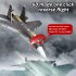 QF009 Remote Control Airplane 4CH Su35 Fighter Foam Aircraft Fixed Wing RC Glider Birthday Xmas Gifts for Boys Girls C