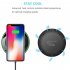 QI 10W Fast Wireless Charger Charging Pad for Huawei P30 Mate 20 Pro Samsung S10 black