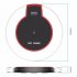 QI Standard Fashion Crystal Portable Fast Wireless Charger Charging Pad Stand for Apple Android HTC