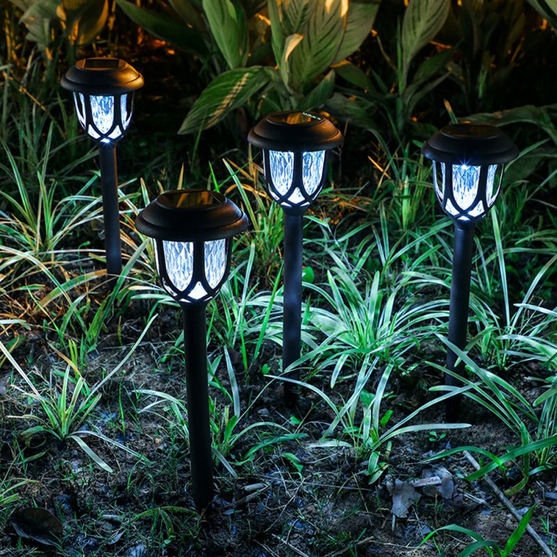 Solar Pathway Lights Outdoor 10 Pack Waterproof Auto On/Off Outdoor Solar Lights For Yard Landscape Path Lawn Patio Walkway 