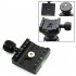 QR 50 Quick Release Plate Clamp Mount Adapter Tripod for Benro Arca Swiss black