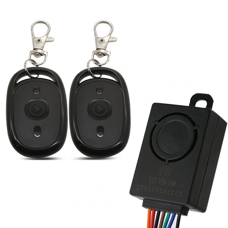 36-72v 125db E-bike Anti-theft Device Anti Lost Electric Scooter Bicycle Remote Control Detector Alarm B