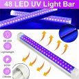 48led Usb Ultraviolet Light Bar Multifunction Energy Saving Lamp Strip For Dj Party Club 10W-32CM (395nm) US plug