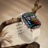 QX11 1 96 Inch Smart Watch Sleeping Heart Rate Blood Oxygen Blood Pressure Monitor Waterproof Fitness Watch Cream Color