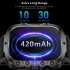 QX11 1 96 Inch Smart Watch Sleeping Heart Rate Blood Oxygen Blood Pressure Monitor Waterproof Fitness Watch Cream Color