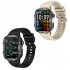 QX11 1 96 Inch Smart Watch Sleeping Heart Rate Blood Oxygen Blood Pressure Monitor Waterproof Fitness Watch Cream Color