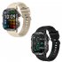 QX11 1 96 Inch Smart Watch Sleeping Heart Rate Blood Oxygen Blood Pressure Monitor Waterproof Fitness Watch Cream Color