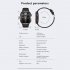 QX11 1 96 Inch Smart Watch Sleeping Heart Rate Blood Oxygen Blood Pressure Monitor Waterproof Fitness Watch Cream Color