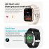 QX7pro Smart Watch 2 0 Inches HD Screen Fitness Tracker Smartwatch Blood Pressure Blood Oxygen Monitor Blue