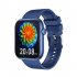 QX7pro Smart Watch 2 0 Inches HD Screen Fitness Tracker Smartwatch Blood Pressure Blood Oxygen Monitor Blue