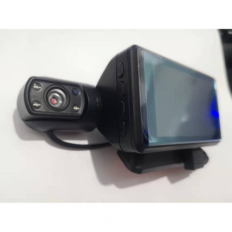 Driving  Recorder Dual Lens Front + Internal Camera 1080p Car Dvr Video Recorder 