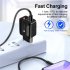 Qc3 0 Pd Mobile Phone  Charger 20w Fast Charging Digital Display Charging Heads Phone Accessories Compatible For Iphone13 EU plug