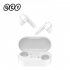 Qcy T3 Tws Fingerprint Touch Wireless Headphones Bluetooth compatible V5 0 3d Stereo Dual mic Noise Cancelling Earphones White