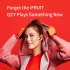 Qcy T5 Bluetooth Headset Wireless Sports Bluetooth 5 0 Headset with Touch Control and Dual Microphones black