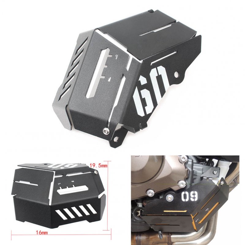 For Yamaha MT-09 FZ-09 FJ-09 MT-09 Tracer/Tracer 900 2014-2016 Motorcycle Accessories Coolant Recovery Tank Shielding Cover 