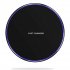 Qi Wireless Charger Fast Charging Pad for iPhone 8 X XS XR Samsung Galaxy S7 S8 S9 S10 white