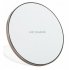 Qi Wireless Charger Fast Charging Pad for iPhone 8 X XS XR Samsung Galaxy S7 S8 S9 S10 white