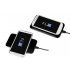 Qi Wireless Charging Pad is a hassle free way to recharge messy cables without messy cables and transmits 5V 1A current to your Qi enabled Smartphone