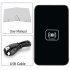 Qi Wireless Charging Pad is a hassle free way to recharge messy cables without messy cables and transmits 5V 1A current to your Qi enabled Smartphone
