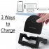 Qi Wireless  Fast  Charger 3 in 1 Multi function Charging Stand Base For Samsung Iphone Lg Android Black