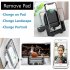 Qi Wireless  Fast  Charger 3 in 1 Multi function Charging Stand Base For Samsung Iphone Lg Android Black
