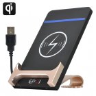 Qi Wireless Pad and Phone Stand is the efficient way to charge you phone without cables and keep the screen in full view