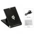 Qi Wireless Smartphone Charger and stand will hold your smartphone while wireless charging it so you have great convenience and much less hassle when charging