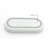 Qi charging pad that has been designed to be portable and requires no wires when using the built in 6000mAh battery