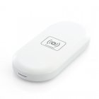 Qi charging pad that has been designed to be portable and requires no wires when using the built in 6000mAh battery