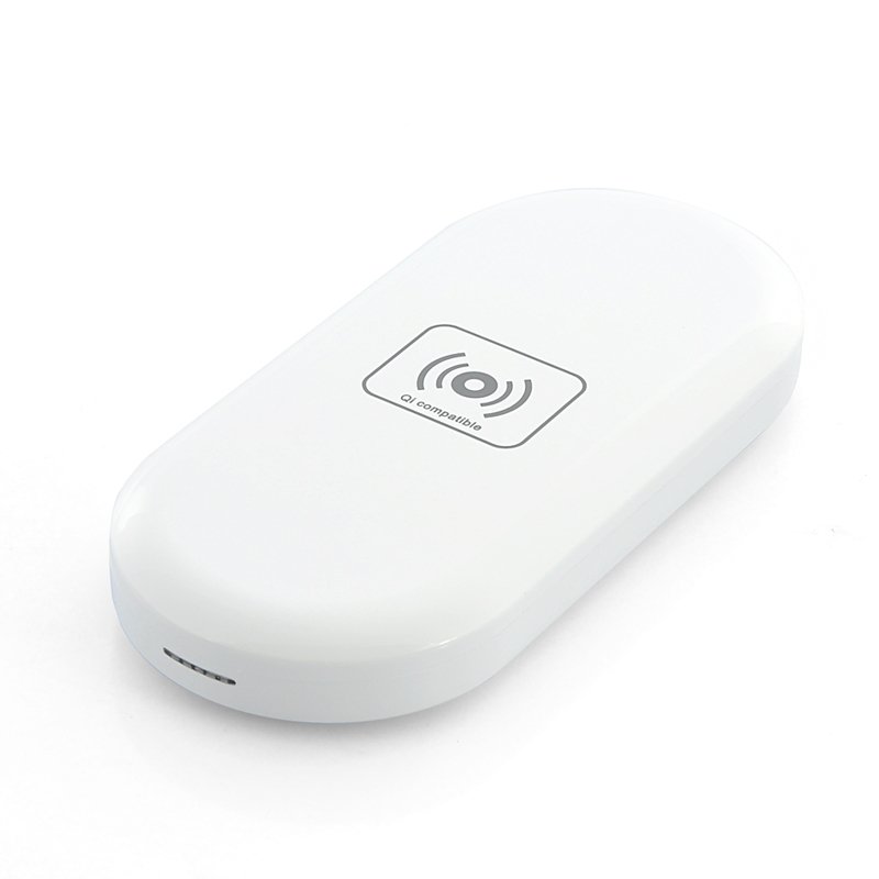 Portable Power Bank with Wireless Qi Charging