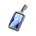 Metal U Disk Flash Drive-8G Blue