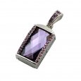 Metal U Disk Flash Drive-8G Purple