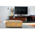 QiBox Wireless Qi Charging Wooden LED Clock has Bluetooth Speakers  Support NFC and a Thermometer Function