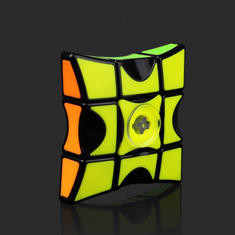 Qiyi Fingertip Puzzle Magic Cube Funny Decompression Toy for Kids Adult Fingertip 133 [Black]